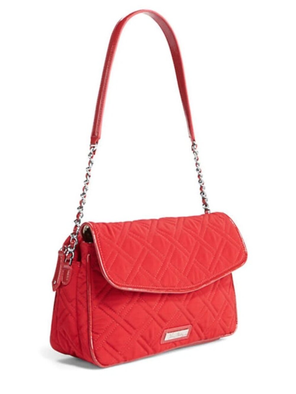 Vera Bradley Shoulder Chain Bag Purse Microfiber Tango Red MSRP $88